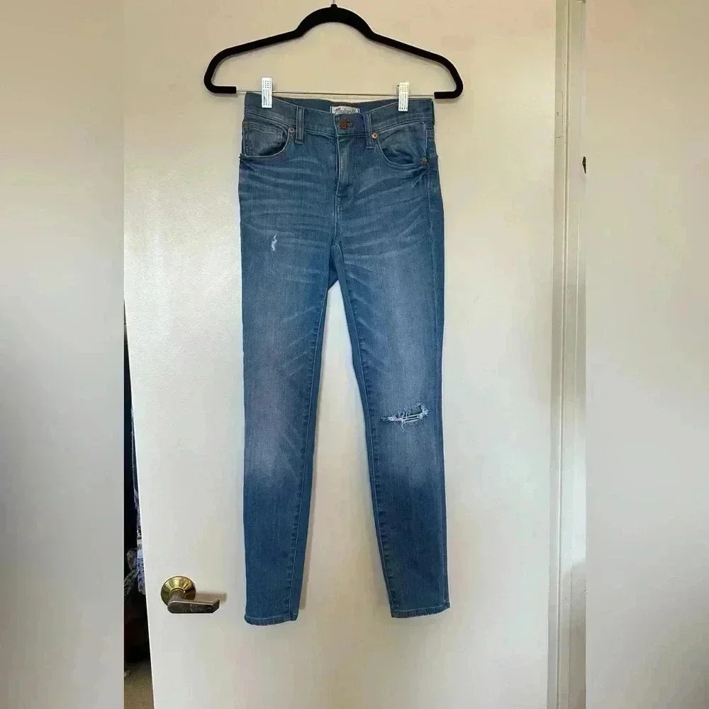Madewell 9” High Rise Skinny Skinny Jeans